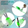 ELEHUA Anti-Drop Large Yellow Copper Fishing Rod Alarm Bells –