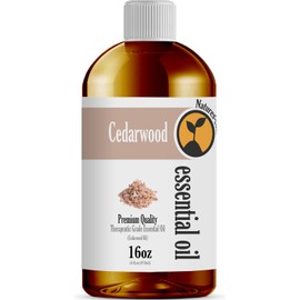 Natures-Star - Cedarwood Essential Oil (Bulk 16oz) Therapeutic Grade for Aromatherapy, Diffuser, Soap Making, Candles