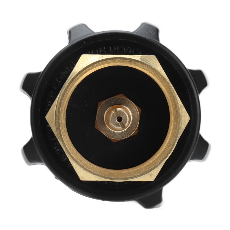 Refill Adapter Tank Cylinder Coupler Gas Propane Regulator Valve Accessory