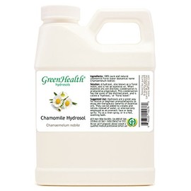 Chamomile Hydrosol (Floral Water) - 32 fl oz Plastic Jug w/Cap - 100% pure (NOT OIL)