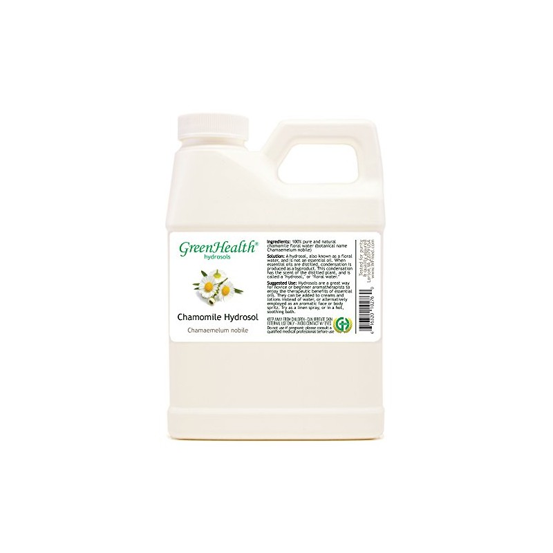 Chamomile Hydrosol (Floral Water) - 32 fl oz Plastic Jug