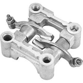Trkimal Rocker Arm Bracket Rocker Arm Camshaft Holder Holder Replacement Suitable for GY6 50cc 60cc 70cc 80cc 139QMB Chinese Scooter Moped Mountain Go Kart (64 mm Valves)
