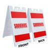 A-Frame Sidewalk Souvenirs 24" x 36" Double Sided A-Frame Sidewalk