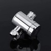 G1/2'' 3-Way T-Adapter Diverter Valve, Adjustable Shower Head Arm Mounted,
