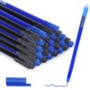 Volcanics Erasable-Gel-Pens Fine Point 0.5 mm, Mistakes Dispear, Black and