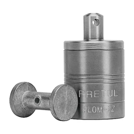 Pretul PLOM-1Z, Plomada de zinc, centro rectificado, #1