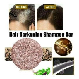 J 4 Piezas De Champú Y Jabón Oscurecedor For Canas De B