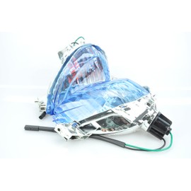 Bright2wheels Motorcycle Front Turn Signals Compatible with SUZUKI 2008-2019 Hayabusa GSXR1300 with Bulbs,Blue