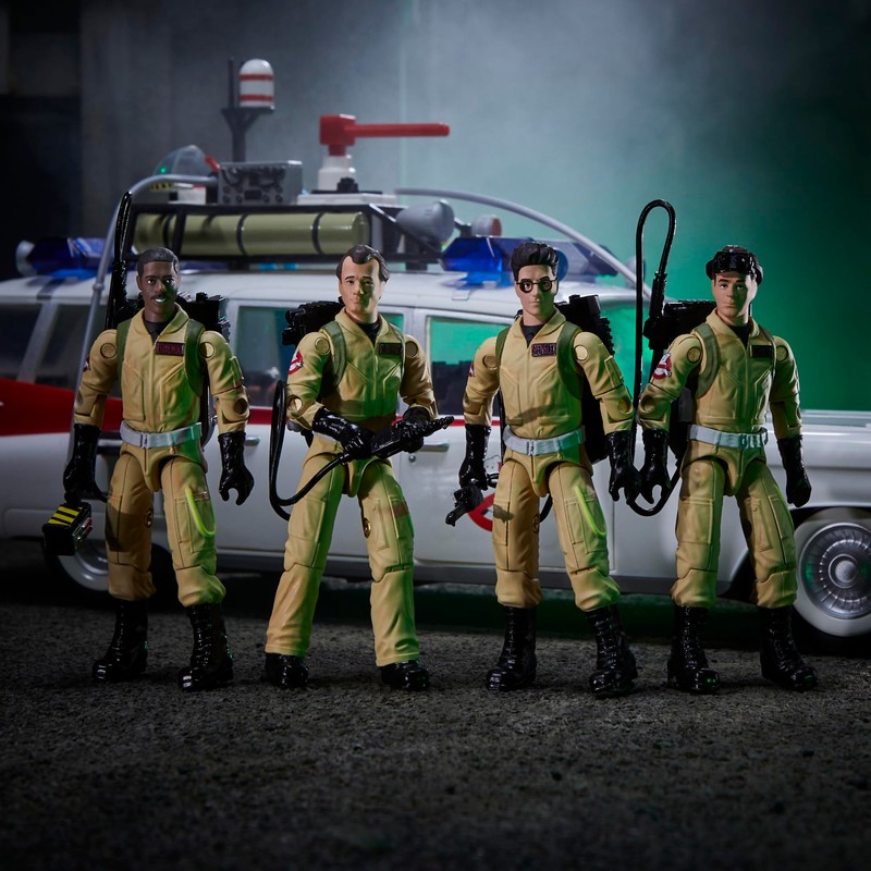 Ghostbusters Plasma Pack O-Ring Action Figure Set, 40th Anniversary 3.75-Inch-Scale