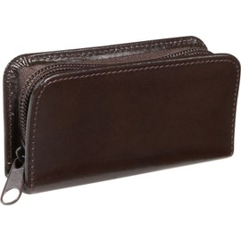 Royce Leather Executive Chrome Plated Aristo Mini Manicure Kit, Chestnut, One Size