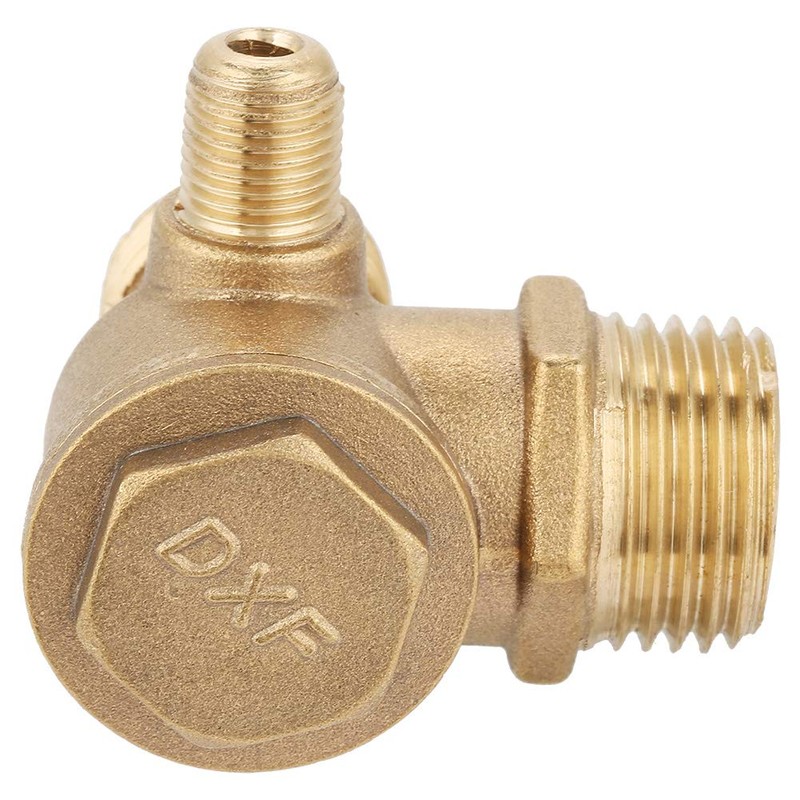 Air Compressor Check Valve for Air Compressor Male Thread 90