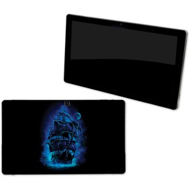 MightySkins Skin Compatible with NuVision Supreme 1001 Tablet - Pirate Storm | Protective, Durable, and Unique Vinyl Decal wrap Cover | Easy to Apply, Remove, and Change Styles | Made in The USA