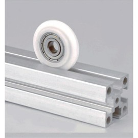 VXB 5mm Bore Bearing with 29mm POM plastic Y Type Track sliding roller wheel Miniatu