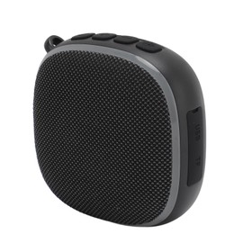 Portable Golf Speaker, Speaker with RGB Colorful Light, IPX5 Waterproof, Loud and Clear Sound, Outdoor Golf Cart Speaker, USB Charge (Black)