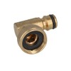 tecuro Angled tap connector with plug-in coupling and 3/4 internal