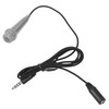 Abaodam 3pcs Wired Mini Microphone for Cellphone Singing Phone Microphone