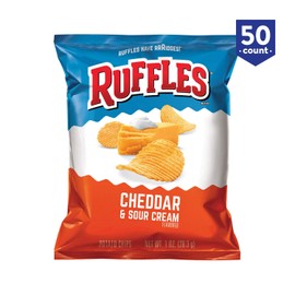 Ruffles Cheddar & Sour Cream - 50/1 oz.