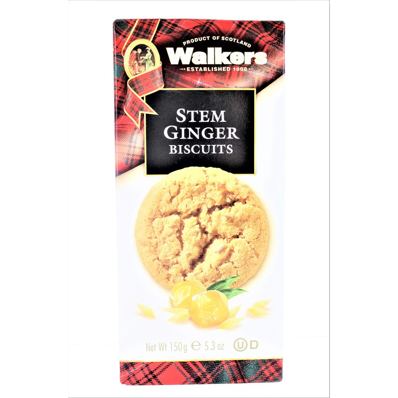 Walkers Stem Ginger Cookies - 5.3 oz - 2 pk