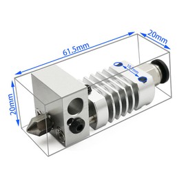 Hotend Hot End Extruder All Metal Upgrade Kit for Ender 3 5 Pro CR10 CR10S