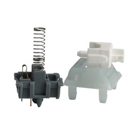 Gateron Ever Free Grayish Switches 70 PCS Tactile Switches for Mechanical Keyboard Switches 5 Pin Factory Pre-lubed Switches (70 PCS)