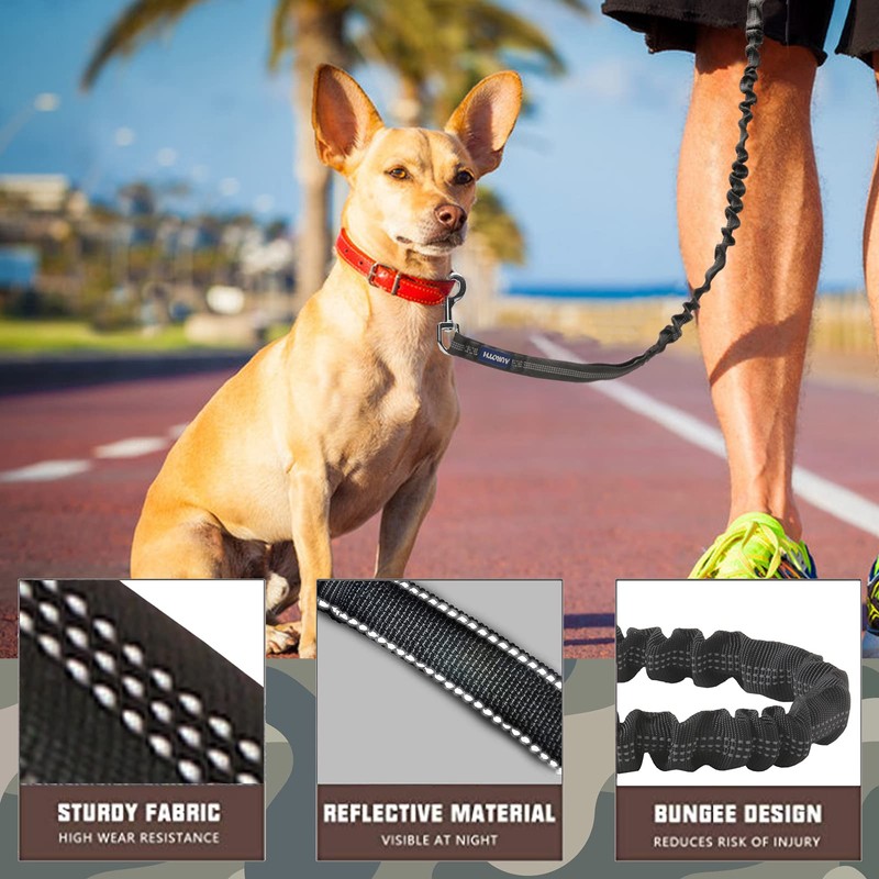 AUROTH Heavy Duty Bungee Dog Leash for Medium Large Breed