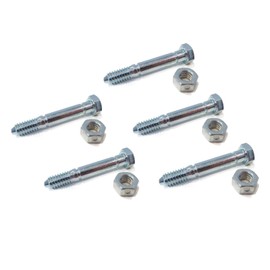 Rollers, Belts, Bearings, Pulleys and Much More- Replacement for (Pack of 5) Shear Pin Bolt & Nut for John Deere Snowblower 828D, 924DE, 1032D