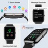 KALINCO Smartwatch, 1.4 Zoll Touch-Farbdisplay mit personalisiertem Bildschirm,Armbanduhr mit Blutdruckmessung,Herzfrequenz,Schlafmonitor,
