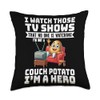 Homebody Couch Potato Throw Pillow