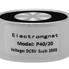 Electromagnet - P40/20 DC 5V 250N 55LB/25Kg - 40 x