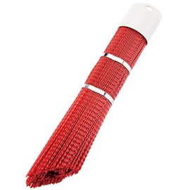 Sanitary Sasara Brush Beveled Resin Red (Red) [For Wok Pot, Scouring, Resin Sasara, Commercial Use, Restaurant Restaurant]