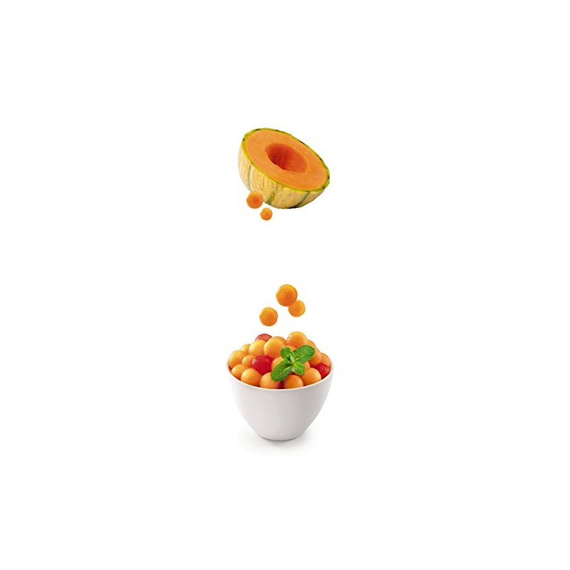Tefal K2080414 Fresh Kitchen White Plastic Melon Baller (19.5 x