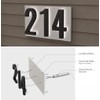 7 Inch LED House Numbers, ABS-Polymer, Premium Quality, Backlit LED