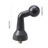 Bcious Universals 17mm Ball Elbow Adapter with 1/4 Male Screw