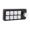 Mini 8 Key Keypad with Knob Hot Swappable Blue Switch