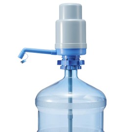 Dolphin Water Dispenser (NO BPA) Drinking Water Pump for 3 to 5 Gallon Water Jugs, Spout Cap, 1 to 2 Pumps for a Glass of Liquid