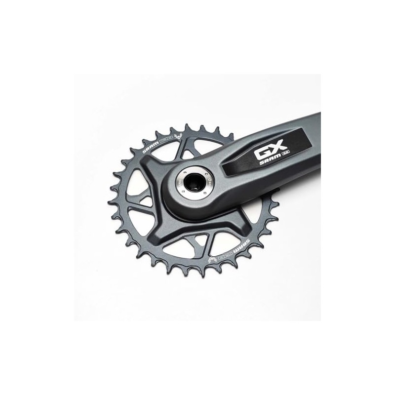 TAKEWELL Self-Extracting Crank Arm Cap for SRAM M18/M30 DUB, Silver
