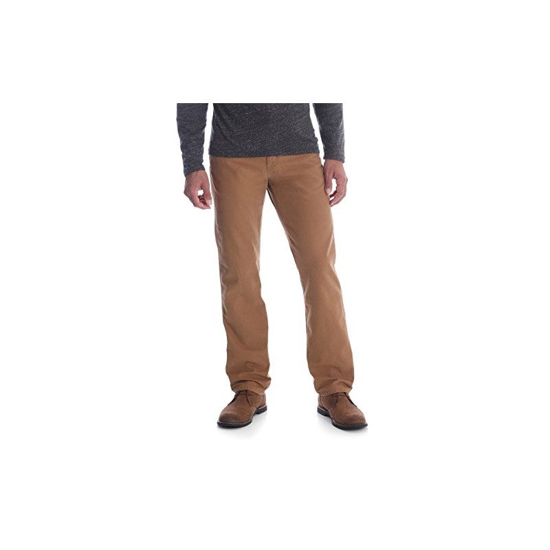 Wrangler 31100AN Men's Regular Straight Fit Jean, Acorn Canvas -