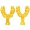 Practicon Practicon Disposable Edentulous Impression Trays, Small Lower, Pack of