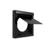InOvate Dryer Wall Vent (No Collar) (Black)