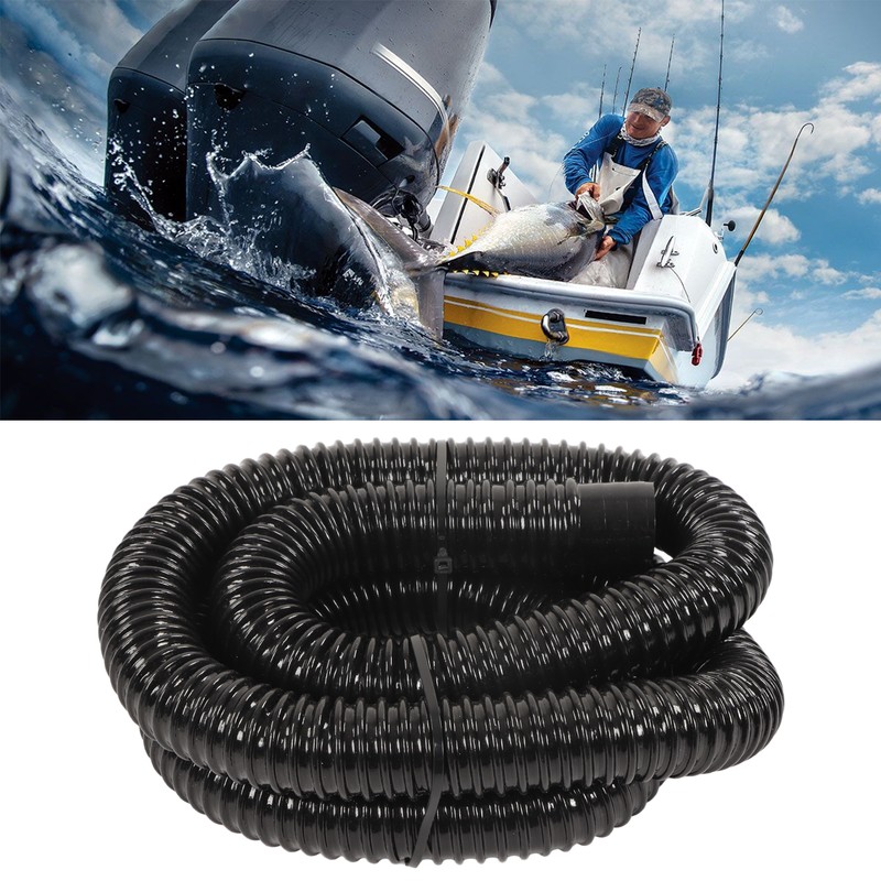 Bilge Pump Hose Plumbing Kit Thru Hull Fitting 1‑1/8in Dia