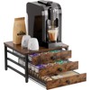 Plaviya Coffee Pod Holder for Counter, 3 Tier Coffee Pod