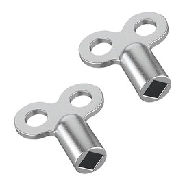 Pack of 2 bleed keys, heating bleed keys, heating bleed key, radiator bleed key, heating venting, radiator bowl, universal