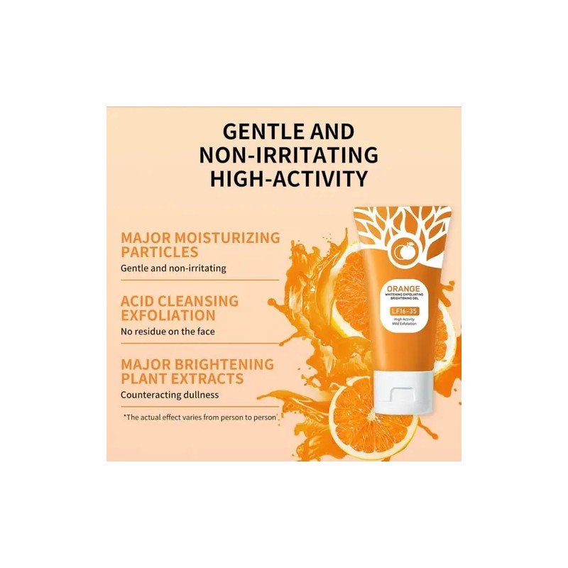 Limpiador Exfoliante Natural Poros Perfectos Naranja, 2