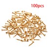 Pocoxll 100 Pcs Tiny Brass Nails, Decorative Wooden Nails for