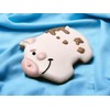 JOKUMO Cute Pig Cookie Cutter 4” Large Animal Shape Cookie