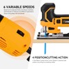 Hotec​he 6.5-Amp Jig Saw Corded 6 Vriable Speed Jigsaw with