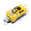 NVVVNX Industrial Remote Control Push Button Switch Crane Truck Controller