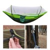 Camping Hammock with Net 210T Nylon Taffeta Automatic Quick Opening