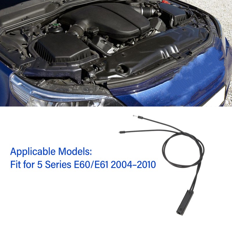 Front Hood Release Cable 51237184454 Engine Hood Release Cable for