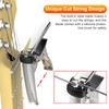 Olycism Capo for Guitar, Built-in Guitar Pick Holder, Guitar Bridges,